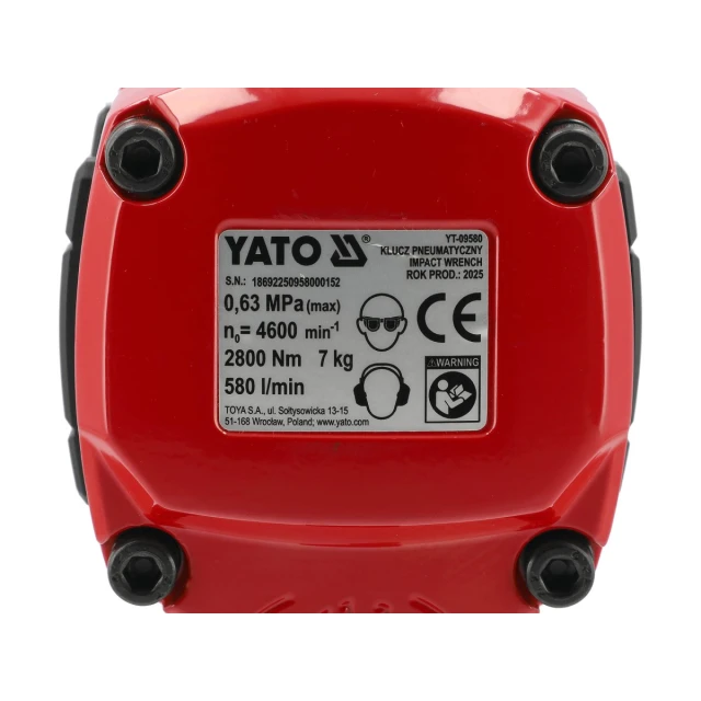 Гайковерт пневматичний Yato 3/4