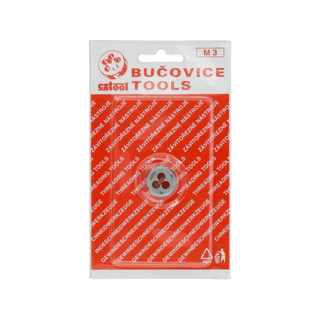 Плашка Cztool M3 (5906083245008)