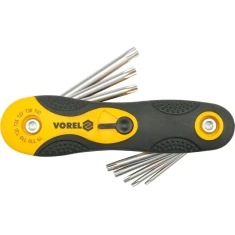 Набір ключів Vorel TORX T9-T40 CR-V 8 шт (5906083565076)
