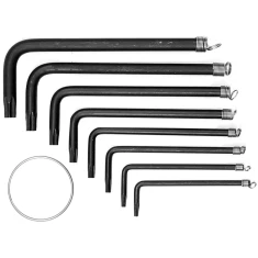 Набір ключів Vorel TORX T10-T40 8 шт (5906083566004)