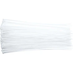Стяжка кабельна Vorel 500x8,0 мм 50 шт White (5906083738883)