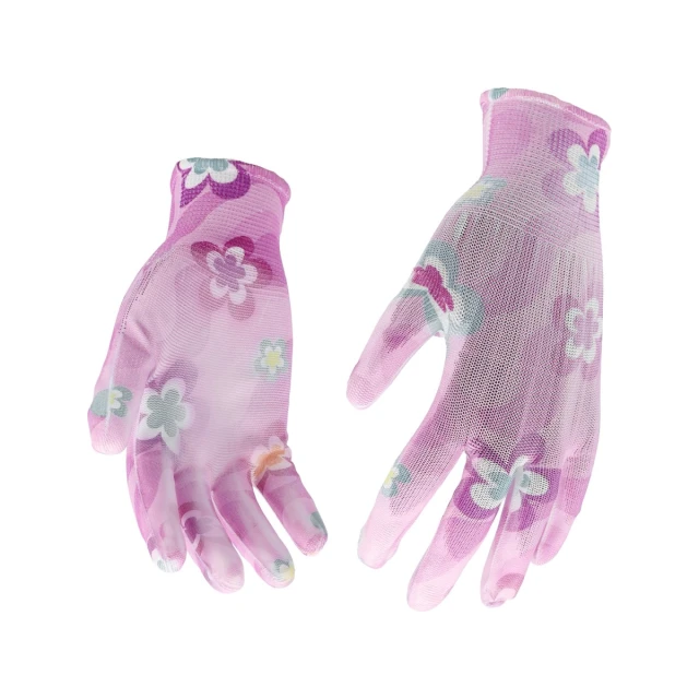 Рукавиці садові Квіти FLO Light Pink (5906083741302)