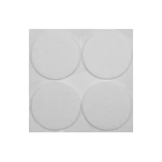 Накладки повстяні Ø Vorel 40 мм White (5906083748356)