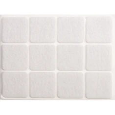 Накладки повстяні Vorel 28x28 мм White (5906083748431)