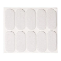 Підкладки повстяні Vorel 20x45 мм White (5906083748462)