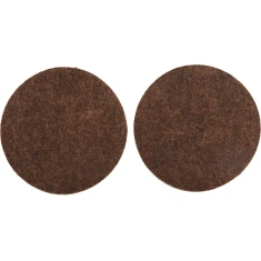 Накладки повстяні Ø Vorel 50 мм Brown (5906083748561)