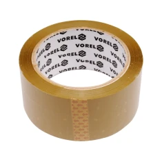 Стрічка пакувальна Vorel PP Brown 48 мм x 66 м (5906083753022)