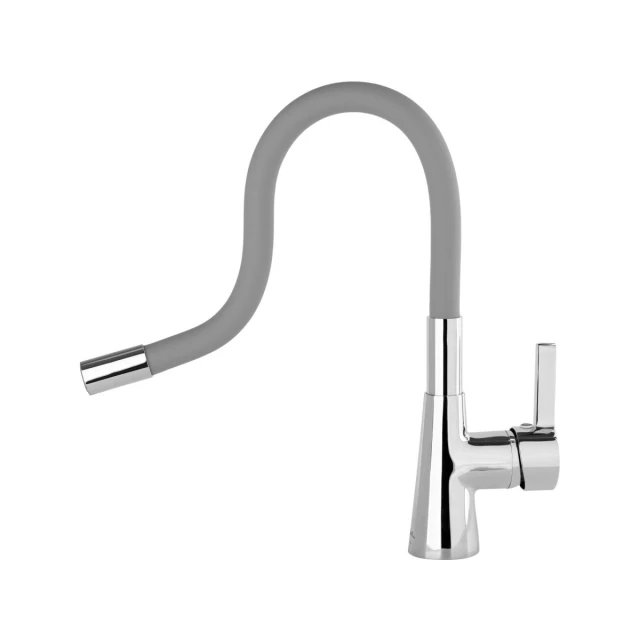 Смеситель для мойки FALA Flexible Light Grey (5906083757105)
