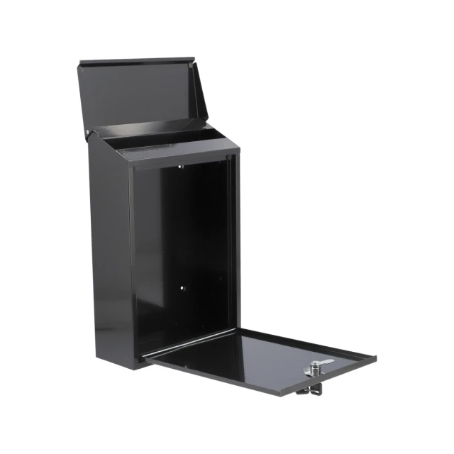 Поштова скринька Vorel 400x250x100 мм Black (5906083785702)