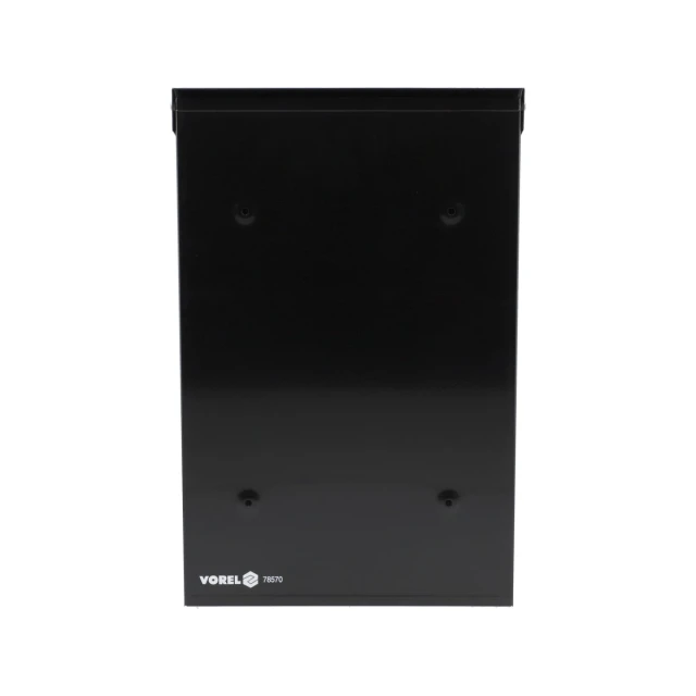 Поштова скринька Vorel 400x250x100 мм Black (5906083785702)