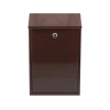 Поштова скринька Vorel 400x250x100 мм Brown (5906083785726)