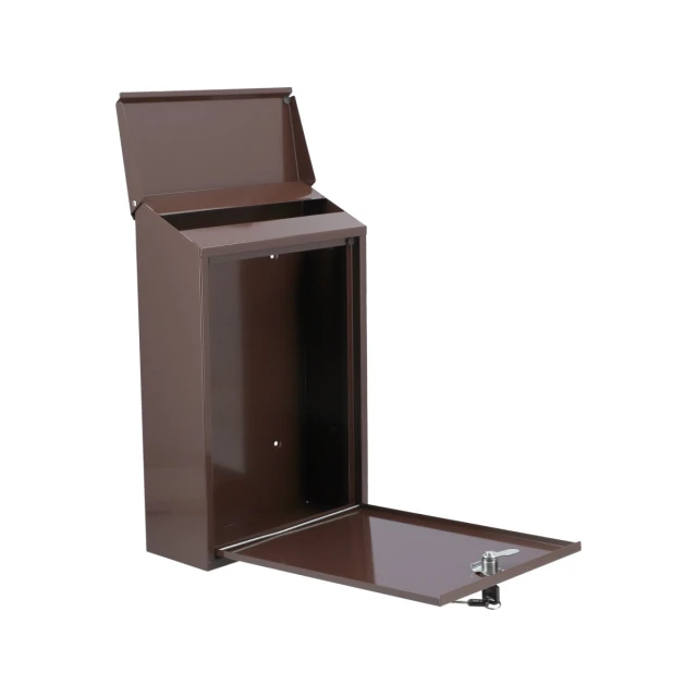 Поштова скринька Vorel 400x250x100 мм Brown (5906083785726)
