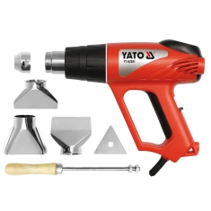 Термофен Yato 2000 Вт 350°C/550°C з аксесуарами (5906083822919)