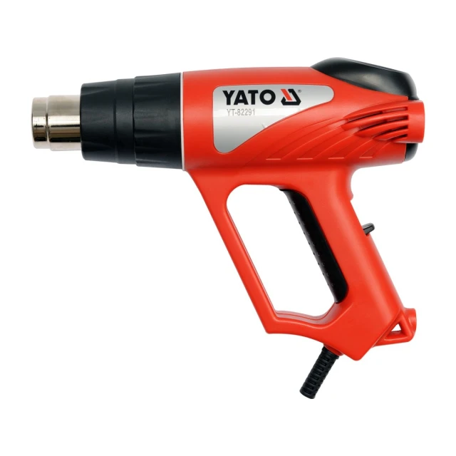 Термофен Yato 2000 Вт 350°C/550°C з аксесуарами (5906083822919)