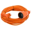Подовжувач Vorel 10 м 2x1,5 мм² Orange (5906083826719)