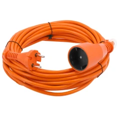 Подовжувач Vorel 10 м 2x1,5 мм² Orange (5906083826719)