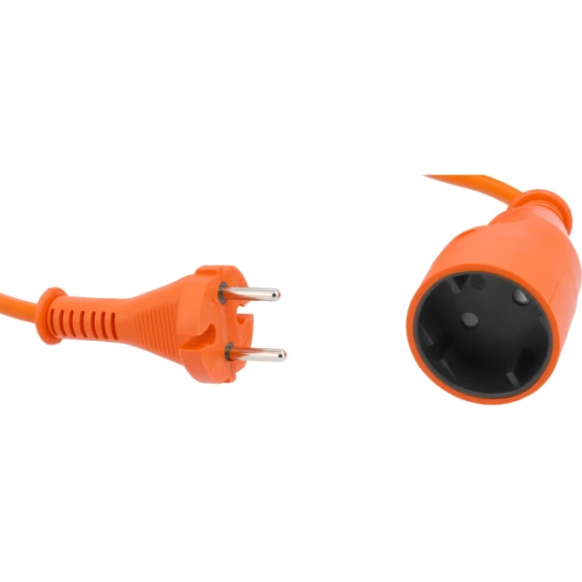 Подовжувач Vorel 30 м 2x1,5 мм² Orange (5906083826757)
