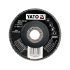 Пелюстковий шліфувальний круг випуклий Yato 125 мм P60 (5906083832932)