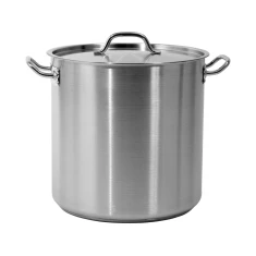 Каструля висока з кришкою з нержавіючої сталі Yato 36x36 см 36,6 л (5906083860065)