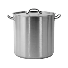 Каструля висока з кришкою з нержавіючої сталі Yato 40x40 см 50,3 л (5906083860072)