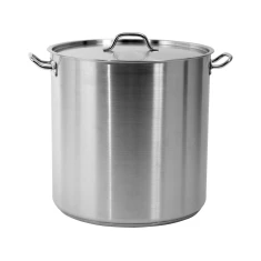 Каструля висока з кришкою з нержавіючої сталі Yato 45x45 см 71,6 л (5906083860089)