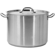 Каструля з кришкою з нержавіючої сталі Yato 40x30 см 37,7 л (5906083860195)