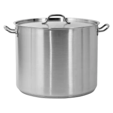 Каструля з кришкою з нержавіючої сталі Yato 45x36 см 57,3 л (5906083860201)