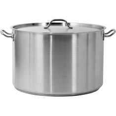 Каструля з кришкою з нержавіючої сталі Yato 50x32 см 62,8 л (5906083860218)