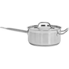 Каструля з кришкою з нержавіючої сталі Yato 24x11 см 5 л (5906083860393)