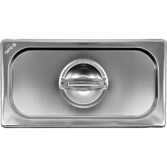 Крышка к емкости из нержавеющей стали Yato GN 1/3 (5906083861925)
