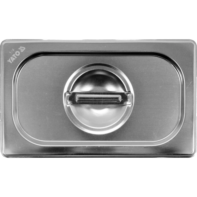Кришка до ємності з нержавіючої сталі Yato GN 1/4 (5906083861932)