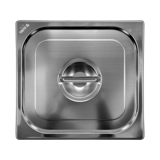 Крышка для контейнера из нержавеющей стали Yato GN 2/3 (5906083861970)