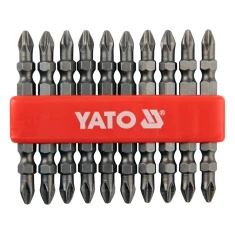 Біти двосторонні Yato PH2 65 мм 10 шт (5906083904813)