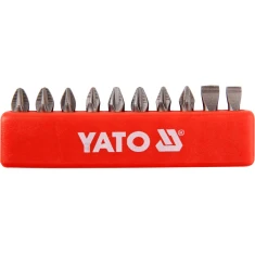 Біти Yato 25 мм мікс набір 10 шт (5906083904820)