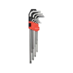 Набір ключів імбусових Yato Torx довгі T10-T50 9 шт (5906083905124)