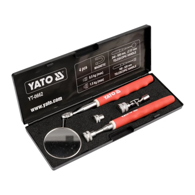 Набір інспекційний дзеркало + захоплювач Yato (5906083906626)