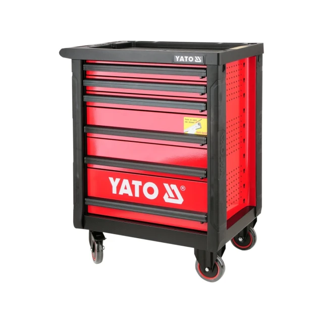 Сервісна шафа Yato 6 шухляд з антиковзною стільницею (5906083909023)