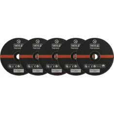 Диск для різання металу Yato 75x2x9,5 мм 5 шт (5906083909948)