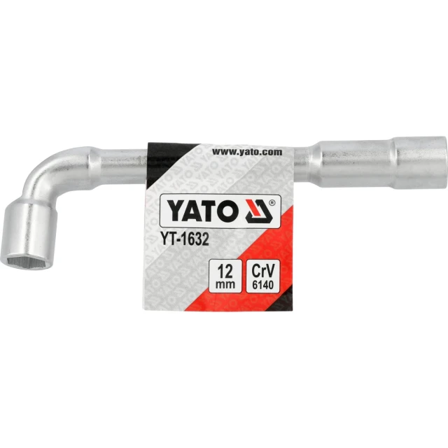 Ключ насадний Г-подібний Yato 12 мм (5906083916328)