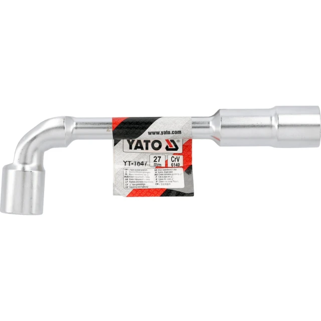 Ключ Yato L-подібний 27 мм (5906083916472)