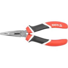 Кліщі подовжені вигнуті Yato CRV 160 ммTriColor (5906083919459)