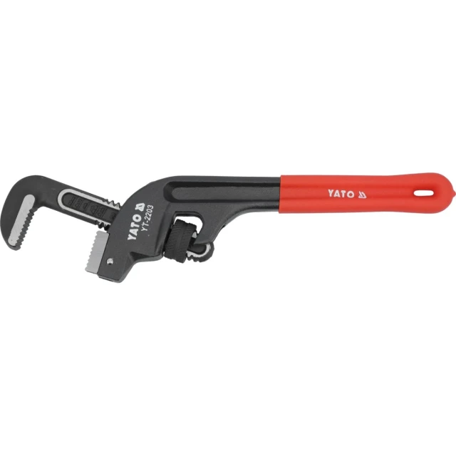Ключ трубний з ручкою Yato PVC 350 мм (5906083922039)