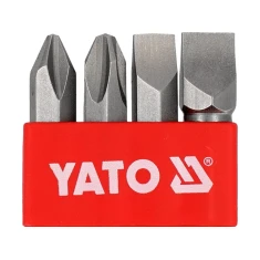 Набір біт для ударних викруток Yato PH2 PH3 8 мм 10 мм (5906083928123)