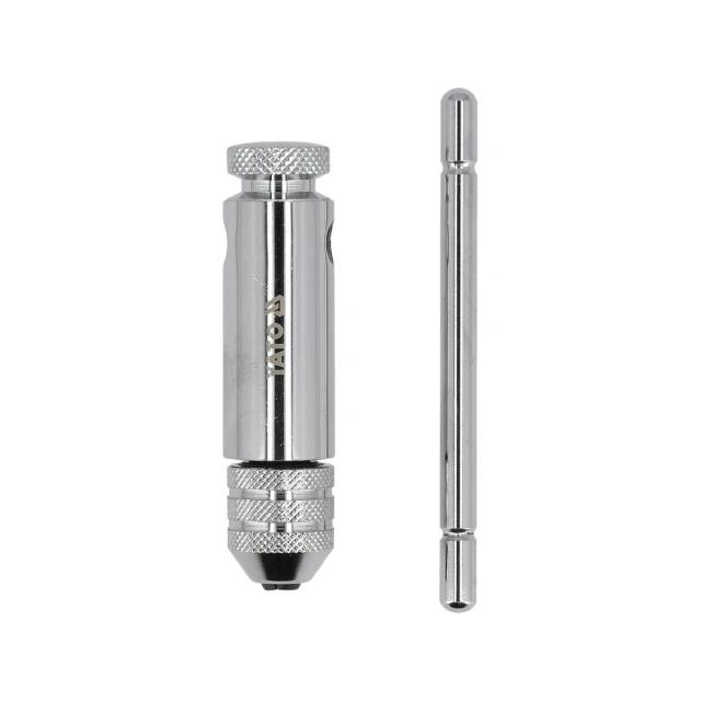 Вороток для мітчиків з тріскачкою Yato M3-M10 85 мм (5906083929892)