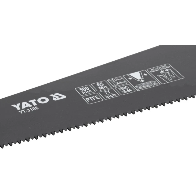 Ножівка Yato 500 мм PTFE (5906083931086)