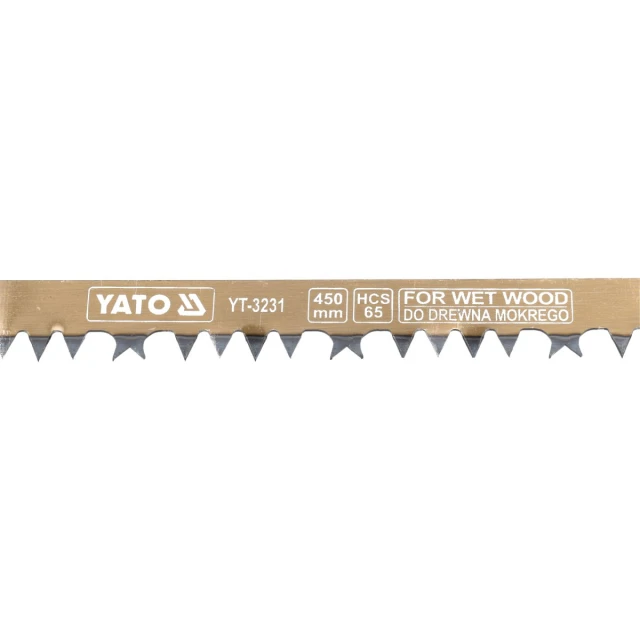 Полотно для вологої деревини Yato 450 мм (5906083932311)