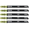 Полотно для лобзика тип Yato T 10 TPI для деревини 5 шт (5906083934018)