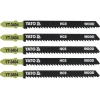 Полотно для лобзика тип Yato T 10 TPI для деревини 5 шт (5906083934049)