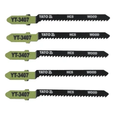 Полотно для лобзика тип Yato T 13 TPI для деревини 5 шт (5906083934070)