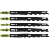 Полотно для лобзика тип Yato T 13-8 TPI для деревини 5 шт (5906083934087)